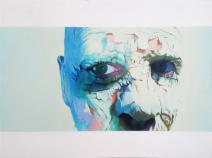 Peaux (face)-2018-80X60cm-Acrylique sur panneau